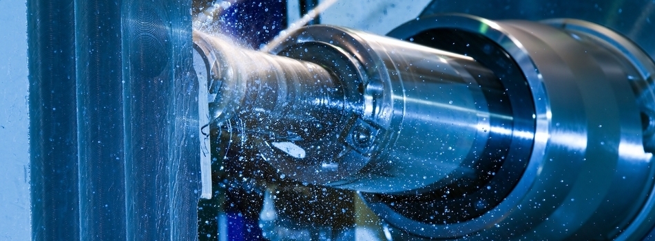 CNC milling of an aluminium component