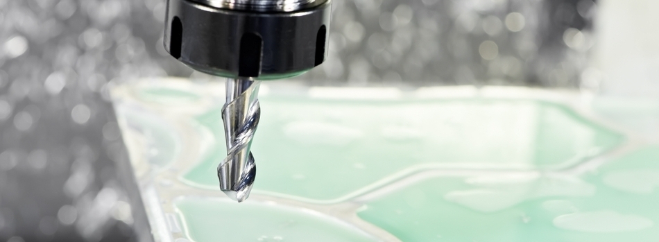 End mill cutting with coolant