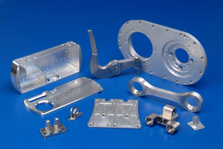 Machined plates, brackets and linkages